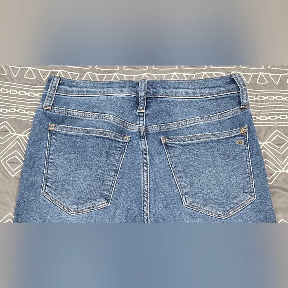 Madewell 10" High Rise Skinny Cropped Jeans Size 26 - Picture 4 of 8